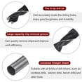 thumbnail image 4 of 10packs Brad Point Drill Bits 7mm Dia #45 Steel Round Shank Wood Drilling Bit, 4 of 6