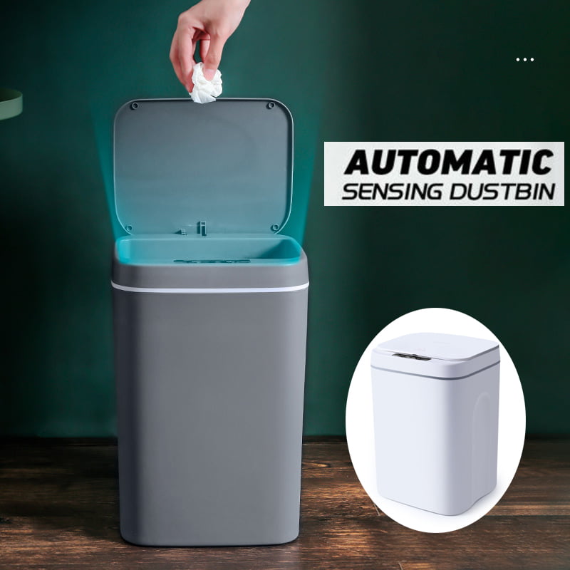 Home Automatic Smart Motion Sensor Dustbin Waste Bin 12L Touchless Trashcan A 