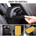 thumbnail image 6 of Bingfone Car Four-Season Universal Armrest Box Mat,Car Armrest Seat Cover Soft Leather Waterproof Armrest Cover Center Console Mat-Cute Bee Butterfly Yelllow, 6 of 7