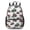 Tractor and Tractors, variant on Tractor and Harvesters Gray Pattern 17" School Backpacks for Teens,Waterproof Oxford Fabric,S-Shape Padded Straps for School,Travel,Hiking,Camping