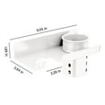 thumbnail image 3 of Hair Dryer Holder Wall Mounted,Self Adhesive Organizer Hair Dryer Holder Wall Mounted Blow Dryer Hair Dryer Holder Wall Mount,Bathroom & Bedroom Hair Care Styling Tools Organ, 3 of 6