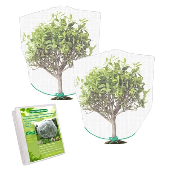 Bird Netting for Garden Protection,1Pcs Garden Netting Pest Barrier with Drawstring,Mosquito Net