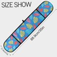 thumbnail image 3 of Dailycode Double Sided Oven Mitt with Loop Heat Resistant Kitchen Long Potholders 7" x 35" Colorful Leaf, 3 of 6