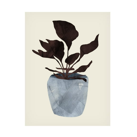 Trademark Fine Art Dan Hobday  Country Plant Canvas Wall Art