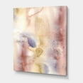 thumbnail image 4 of Pastel Abstract With Pink Dark Blue and Yellow Spots 12 in x 8 in Painting Canvas Art Print, by Designart, 4 of 4