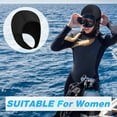 thumbnail image 5 of BlinkLLX 2 Pcs Neoprene Diving Hood Thermal Wetsuit Hood Cap Swim Caps with Chin Straps Snorkeling Neoprene Surf Beanie 2.5 mm Diving Headgear for Men Women Sailing Water Sports, 5 of 12