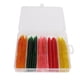 thumbnail image 3 of 50 unids/caja gusano de fideos cebo suave Kit de Señuelos de pesca con anillo O de goma cebo suave Artificial, 3 of 8
