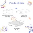 thumbnail image 2 of Pink Moon Unicorn Kids Sheet Set Full Piece Cute Printed Microfiber Bed Sheets for Girls Deep Pocket, 2 of 7