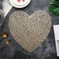 thumbnail image 7 of Joernso Hollow Heat Resistant Placemat Heart shaped Table Mat Anti Scalding Wear Resistant Material Mat for Home Dining Wedding Decoration, 7 of 7