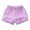 Purple, variant on CQONEPT Ripped Denim Shorts for Girls Elastic Waist Straight Leg Jean Shorts Summer Casual Shorts Hot Pink 4XL
