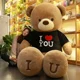 thumbnail image 2 of Peluche de oso de peluche gigante de 80/100 cm, tamaño grande, rosa, suave, para novia, esposa, cumpleaños, día de San Valentín, 2 of 5