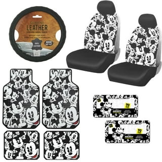 Plasticolor 001968R01 Disney Mickey Mouse 2pc Auto Coasters for
