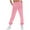 Pink, variant on Makaor Tall Sweatpants for Women with Pockets Solid Baggy Fleece Loose Joggers with Elastic Waist Brown 2XL