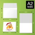 thumbnail image 4 of 2026 Have A Jolly New Year Happy Holiday Greeting Cards – Blank Fold Over Card Stock & Envelopes, Funny and Cute Emoji | 4.25 x 5.5” When Folded (A2 Size) | Bulk Set of 25 Cards and 25 Envelopes, 4 of 9