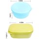 thumbnail image 2 of Paquete de 4 jaboneras impermeables para baño - Amarillo/Blanco/Azul/Verde Sailing Electrónica, 2 of 5
