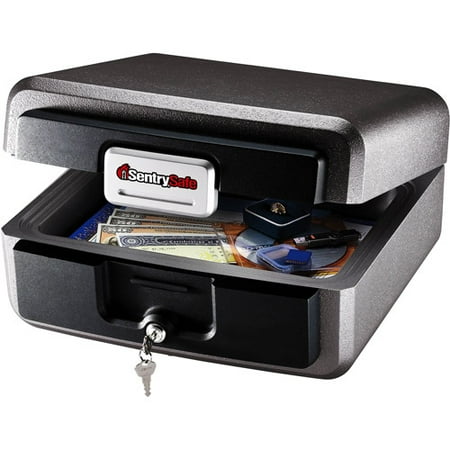 SentrySafe 0.37 cu. ft. Fireproof and Waterproof Chest, HD2100HB