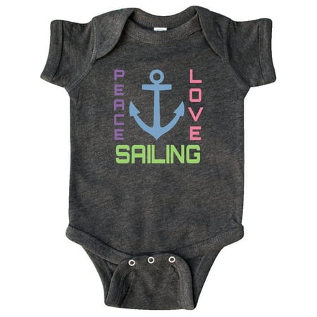 

Inktastic Nautical Anchor Sailing Quote Gift Baby Girl Bodysuit