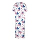 thumbnail image 4 of Puntoco Conjunto de pijama y pantalones de manga corta con cuello redondo y estampado para mujer con bolsillos Puntoco Puntoco-2856, 4 of 8