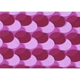 thumbnail image 1 of Ahgly Company Indoor Rectangle Patterned Heliotrope Purple Area Rugs, 5' x 8', 1 of 6