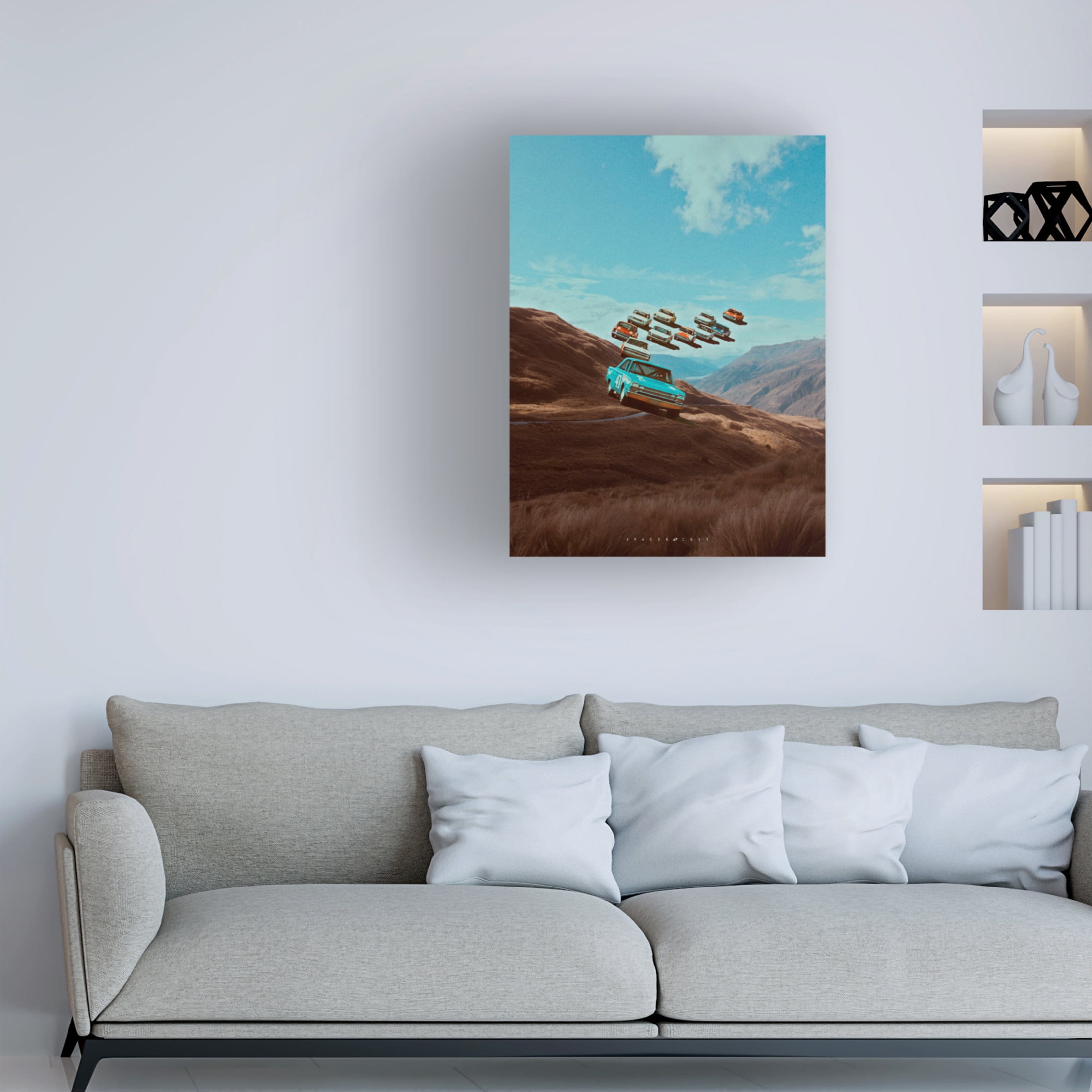 Trademark Fine Art spacerocket art  333 Canvas Wall Art