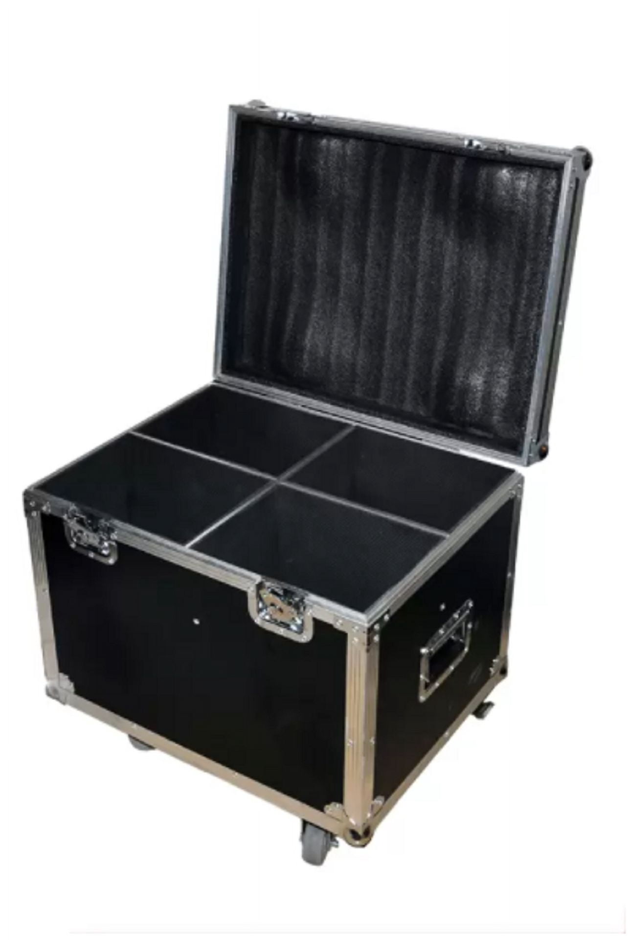 4-Count Atomic RGB LED Strobe Stage Light 112 Segements Wash Multi Pattern with Flycase