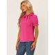 thumbnail image 3 of Top Elegante De BluDe ManCorDe OficiDe Las Camisas Del Cuello De PajariDe Las Mujeres RoCaliente M, 3 of 5
