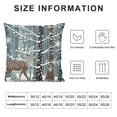 thumbnail image 5 of Qinduosi Pillow Covers Inch Christmas Landscape s Throw Pillows Set of Soft Pillow Case for Home Sofa Bedroom Livingroom Decor, 5 of 5