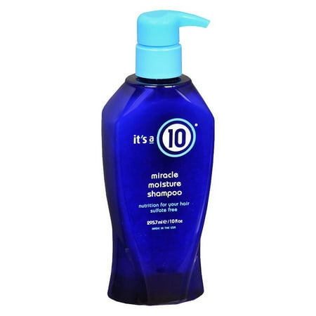 it's a 10 miracle moisture shampoo 10.0 fl oz Pack of 2