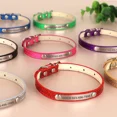 thumbnail image 4 of Custom Cat Collar Bling Leather Pet Cat Collars Personalized Carved Kitten Small Dogs Puppy Necklace With Engraved ID Nameplate, 4 of 8