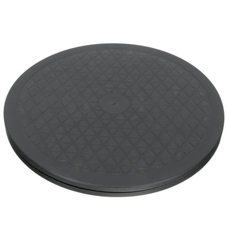 

FRCOLOR Cake Turntable Rotary Turntable Round Turntable 30x30cm Black