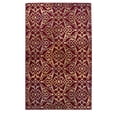 thumbnail image 1 of Corbin Modern Damask Contemporary Area Rug Red / 4 ft. x 6 ft., 1 of 1