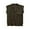 Green, variant on uikmnh Mens Vests Casual Men's Solid Knit Crewneck Sweater Vest with Chest Pocket for Base Layer Comfort and Style Size:L
