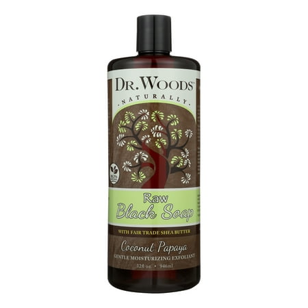 Dr. Woods Naturals Black Soap - Shea Vision - Coconut - 32 (Best Soap For Black Men)