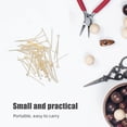 thumbnail image 3 of Raindrops 150Pcs Stainless Steel Eye Pins for Jewelry Making Durable DIY Earring Components, 3 of 7
