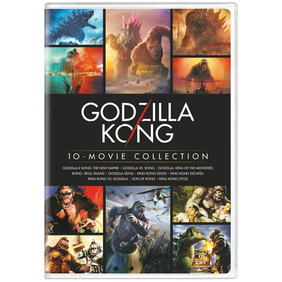 Godzilla / Kong 10-Film Cinematic Anthology (DVD), Action, Warner Bros.