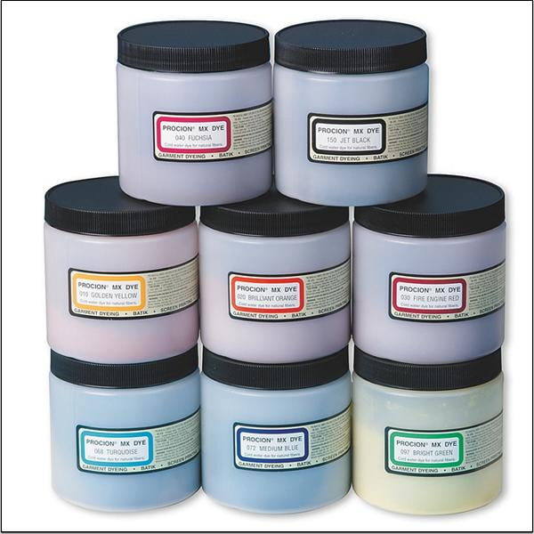 Jacquard Cold Water Fabric Dye 8 Oz Set Of 8