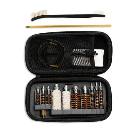 GRITR Universal Multi-Caliber Pistol, Rifle & Shotgun Cleaning Kit w/ Case