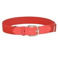 thumbnail image 2 of Baseball Belt Softball Belt Fashion Belt for Sports Enthusiast Fine Workmanship Dry Easy to Adjust Comfortable to Wear Red, 2 of 10