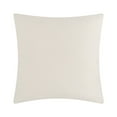 thumbnail image 3 of JWH 3D Square Coffee Flower Throw Pillow Covers for Sofa,Bed and Couch 18*18inch Coffee, 3 of 8