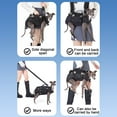 thumbnail image 7 of Pet Supplies Dog Backpack Carrier - Spine-Friendly For Midium To Large Dogs , Horizontal Design Dog Carrier With Adjustable Back Straps,Legs-Out Comfort For Travel/Hiking, 7 of 7