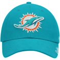 thumbnail image 2 of Women's '47 Aqua Miami Dolphins Miata Clean Up Primary Adjustable Hat, 2 of 4