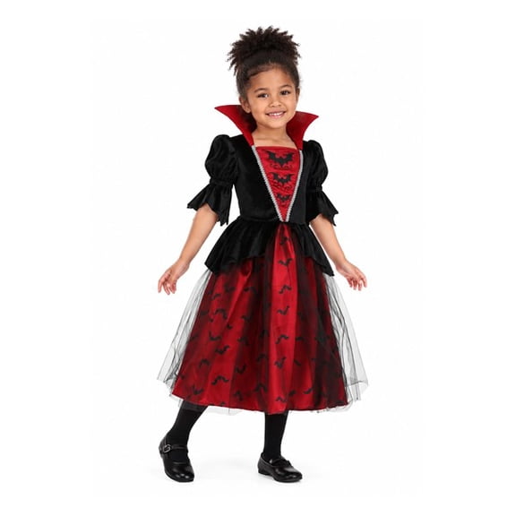 Midnight Vampira Girl's Costume | Kid's Vampire Costumes