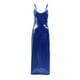thumbnail image 4 of Vestido metálico con tirantes finos para mujer: vestido sexy ajustado con escote en V, vestido de fiesta para salir por la noche, 4 of 4