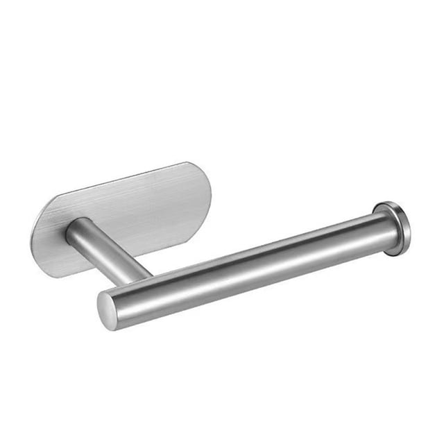 Kitchen Paper Roll Hanger, Steel Color Wire Drawing Corrosion Proof Strong Applicability Kitchen Tissue Holder Exquisite Craftsmanship For Bathroom
