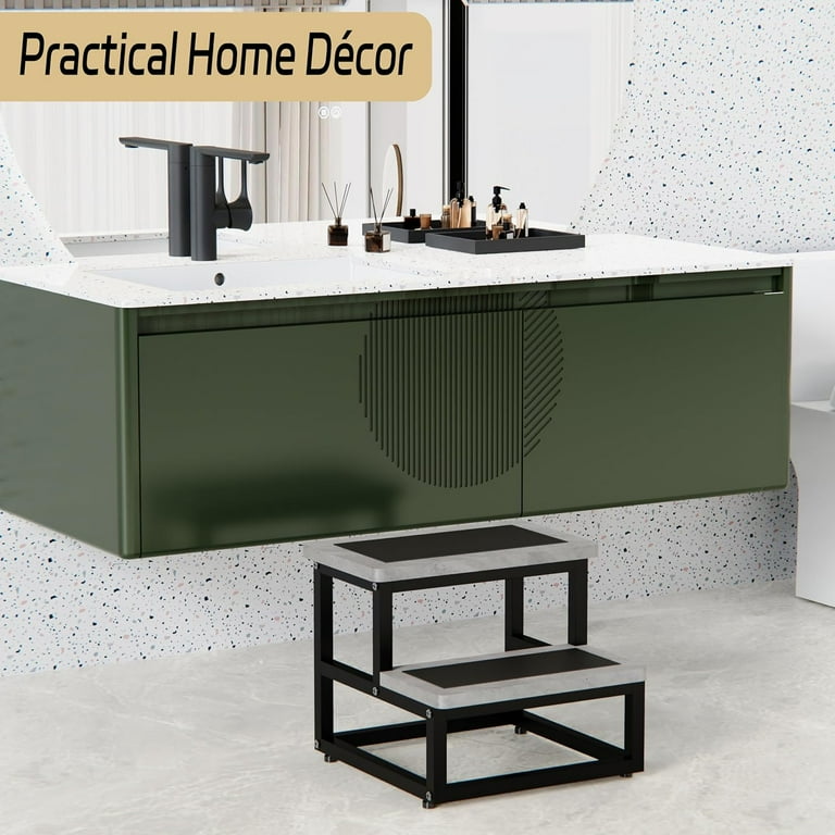 Step Stool, Multi Purpose Step Stools for Kids Adults, Round