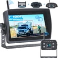 thumbnail image 1 of Venluna Wireless RV Backup Camera System for Trailer Truck Camper, 7'' HD Touch Screen Monitor with 1080P Rear View Camera, Blind Spot Detection Loop, 1 of 9