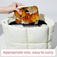 thumbnail image 6 of Thanksgiving Pumpkin Velvet Portable Decorative Box with Removable Compartment - Storage Box, Display Case, and Earring Holder - Ideal Gift, 6 of 7