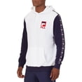 thumbnail image 3 of Fila Jacopo Pull Over Mens Active Hoodies Size Xxl, Color: White/Blue/Red, 3 of 3