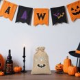 thumbnail image 4 of Huanglei Halloween Drawstring Bags Colorful Burlap Candy Pouch For Jewelry Storage Party, 4 of 6