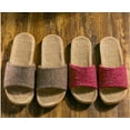 thumbnail image 4 of Flax Tatami Slippers No Slip Indoor Slippers Open Toe, 4 of 6